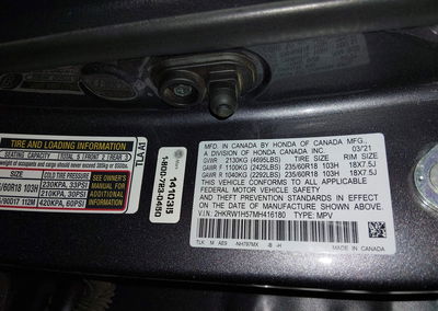 2021 Honda Cr-v 2wd Ex, пошкодження: Передня частина, Iaai лот 45757914, фото 9 з 17