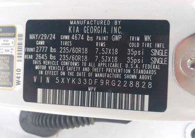 2024 Kia Sportage Ex, Left Front damage, Iaai lot 45759348, photo 9 of 16