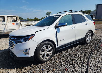 2021 Chevrolet Equinox Premier, daño Frontal, Copart lote 65527556