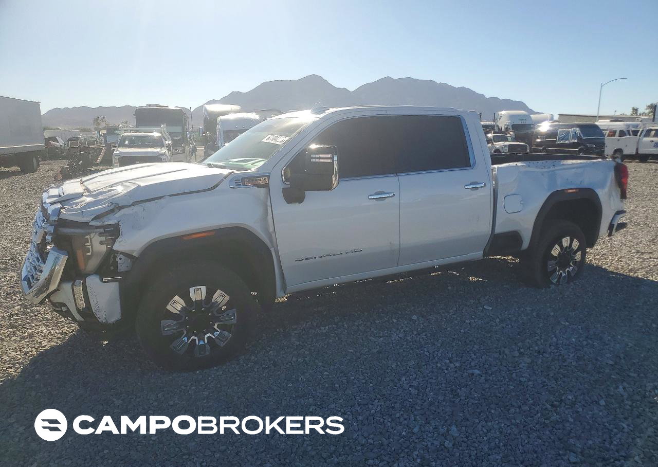 2024 Gmc Sierra K2500 Denali, Front End damage, Copart lot 67704206