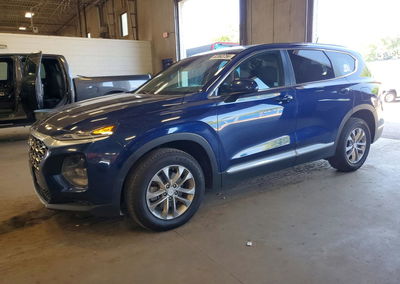 2019 Hyundai Santa Fe Se, daño Granizo, Copart lote 65863756