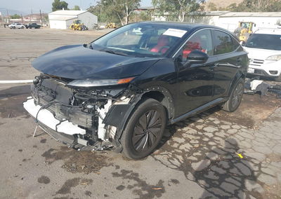 2025 Nissan Ariya Engage, Front & Rear damage, Iaai lot 45957755, photo 2 of 20