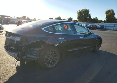 2019 Tesla Model 3, uszkodzenie: Tył, Copart lot 71561046, zdjęcie 3 z 12