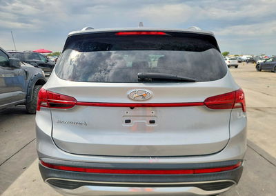 2022 Hyundai Santa Fe Sel, Top/Roof damage, Copart lot 65597646, photo 6 of 12