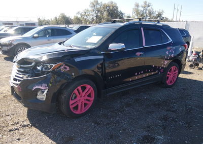 2019 Chevrolet Equinox Premier, Left Front damage, Iaai lot 45992268, photo 2 of 18