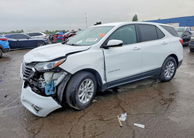 2019 Chevrolet Equinox Lt, Front End damage, Copart lot 68976426