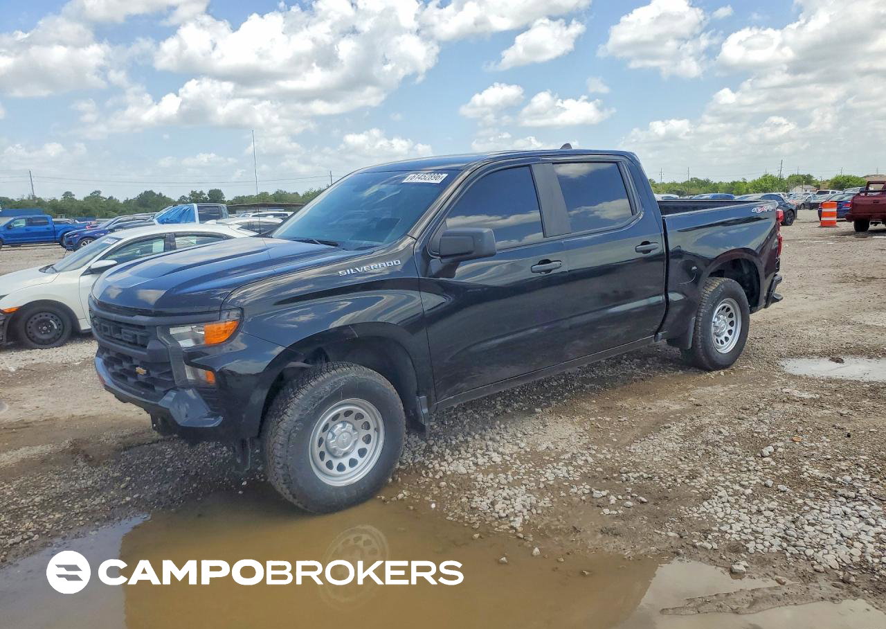 2023 Chevrolet Silverado K1500, daño Frontal, Copart lote 61452896