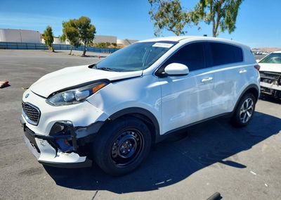 2020 Kia Sportage Lx, daño Frontal, Copart lote 66622466