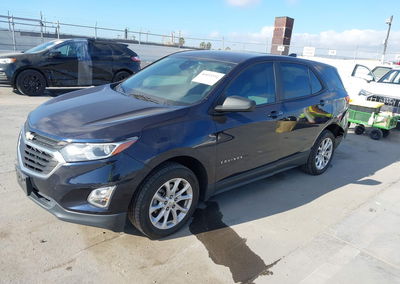 2020 Chevrolet Equinox Fwd Ls, Front & Rear damage, Iaai lot 46053392, photo 2 of 16