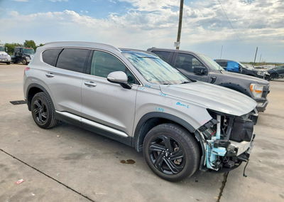 2022 Hyundai Santa Fe Sel, Top/Roof damage, Copart lot 65597646, photo 4 of 12