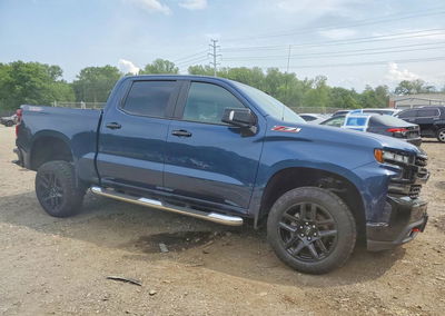 2021 Chevrolet Silverado K1500 Lt Trail Boss, daño Frontal, Copart lote 59030066, foto 4 de 14