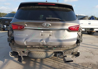 2019 Hyundai Santa Fe Sel, daño Trasero, Iaai lote 46026848, foto 6 de 16