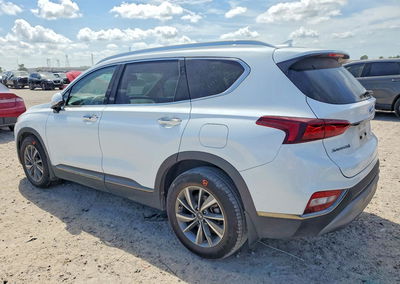 2020 Hyundai Santa Fe Limited, daño Frontal, Copart lote 65375986, foto 2 de 15