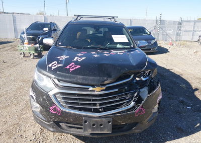 2019 Chevrolet Equinox Premier, Left Front damage, Iaai lot 45992268, photo 13 of 18