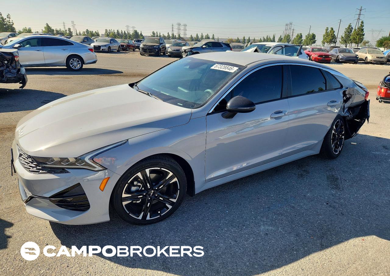 2023 Kia K5 Gt Line, daño Trasero, Copart lote 67328846