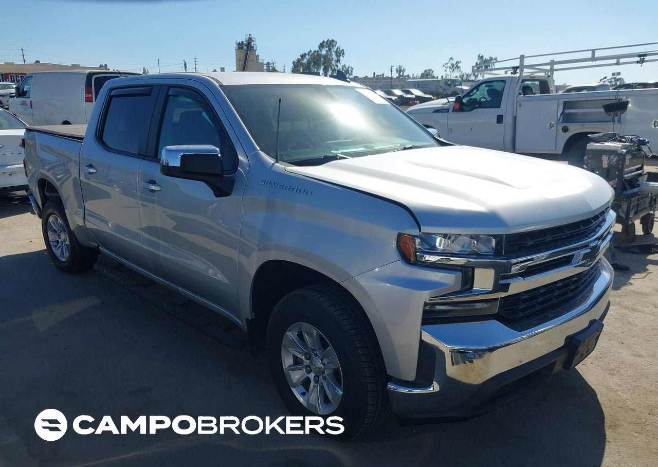 2020 Chevrolet Silverado 1500 2wd  Short Bed Lt, пошкодження: Лівий бік, Iaai лот 46046761