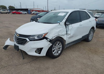 2021 Chevrolet Equinox Fwd Ls, пошкодження: Передня частина, Iaai лот 45640122, фото 2 з 17