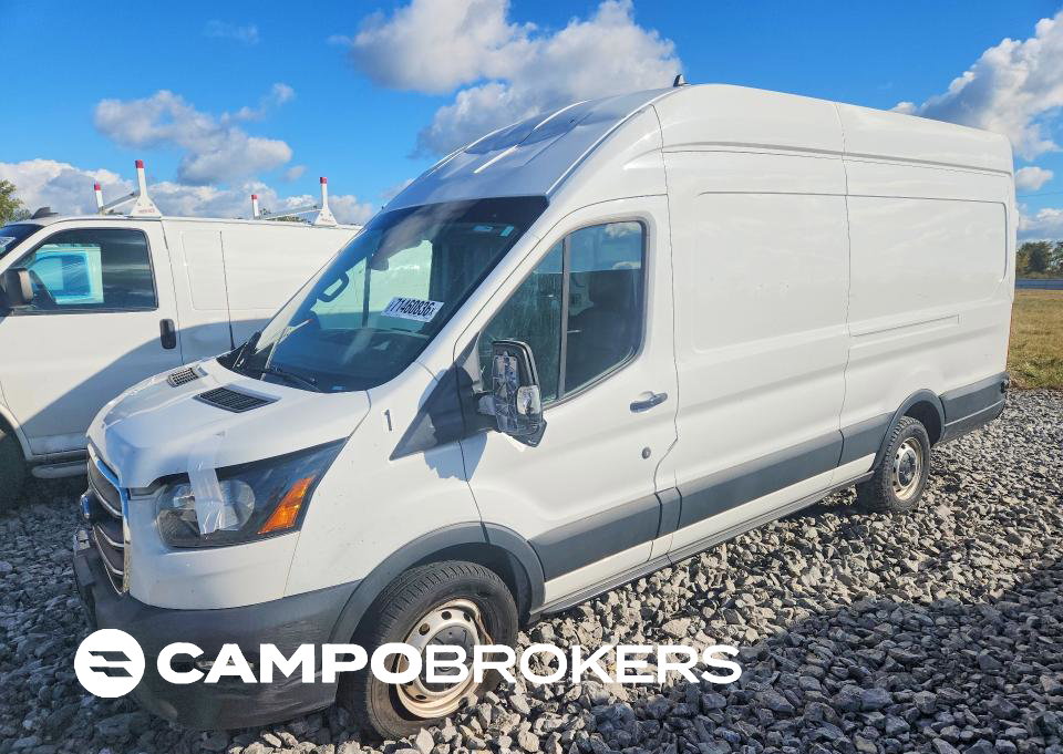 2020 Ford Transit T- - Delivery Van, Front End damage, Copart lot 71460836