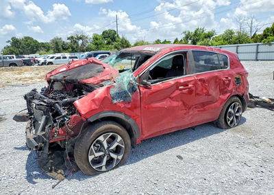 2020 Kia Sportage Lx, daño Generalizado, Copart lote 60524836