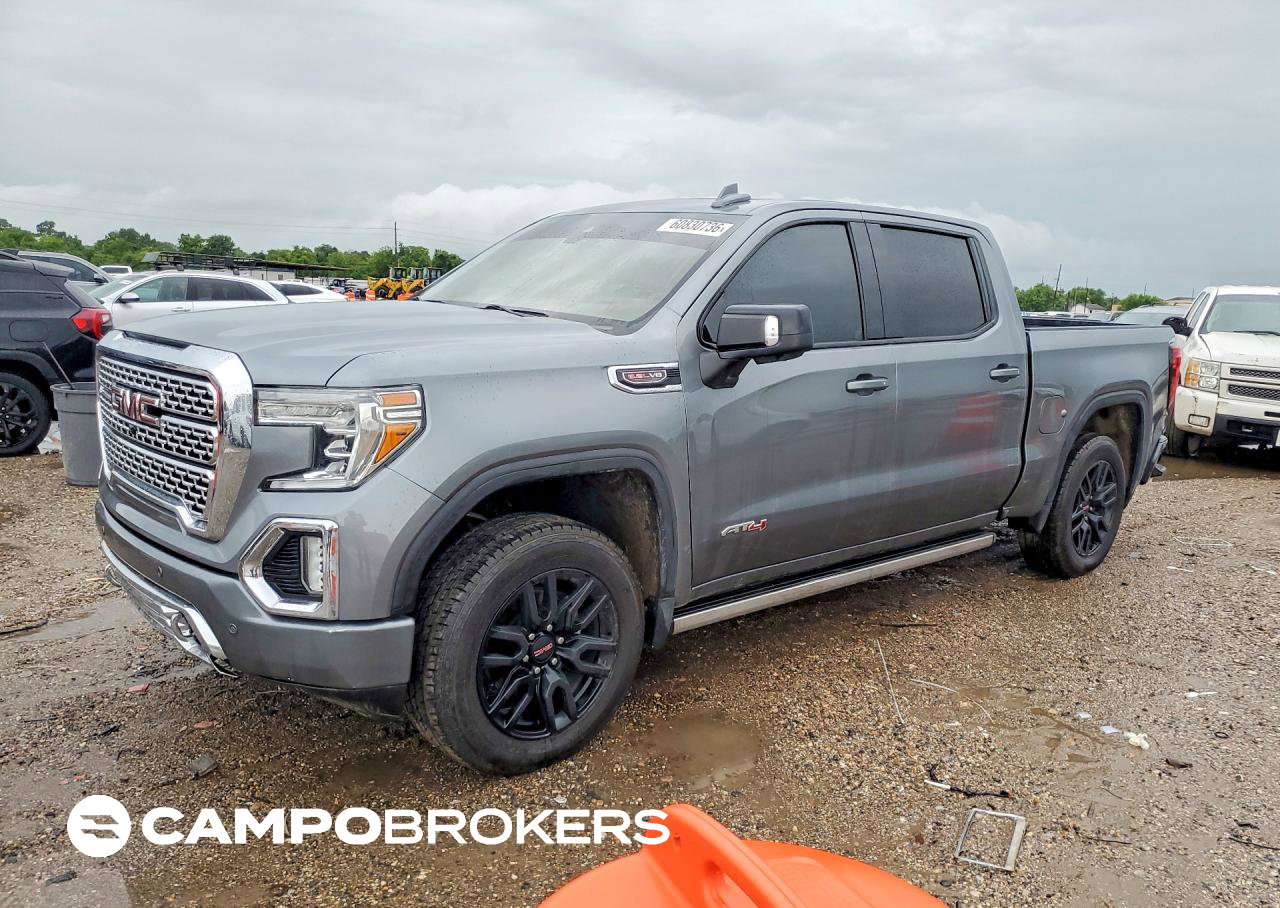 2019 Gmc Sierra, Vandalism damage, Copart lot 60830736