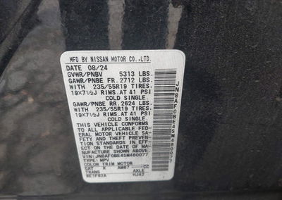 2025 Nissan Ariya Engage, Front & Rear damage, Iaai lot 45957755, photo 9 of 20