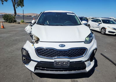 2020 Kia Sportage Lx, daño Frontal, Copart lote 66622466, foto 5 de 12