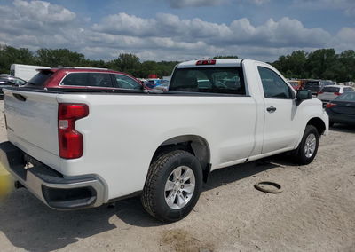 2021 Chevrolet Silverado C1500, daño Frontal, Copart lote 63335685, foto 3 de 12
