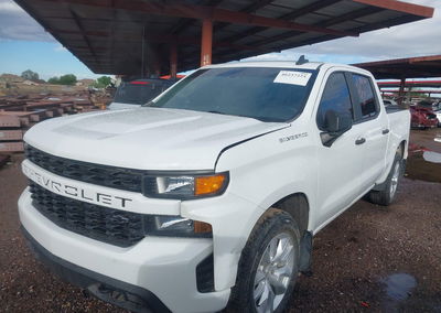 2022 Chevrolet Silverado 1500 Ltd 2wd  Short Bed Custom, Normal Wear & Tear damage, Iaai lot 46237224, photo 2 of 16
