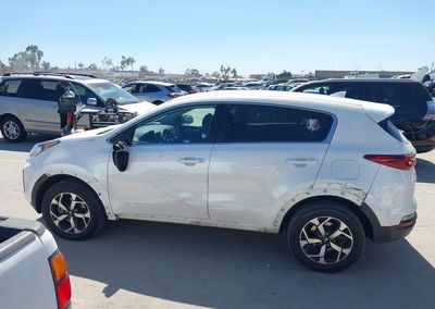2021 Kia Sportage Lx, Left Side damage, Iaai lot 45741427, photo 14 of 16