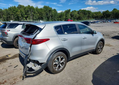 2021 Kia Sportage Lx, uszkodzenie: Tył, Copart lot 67329786, zdjęcie 3 z 12