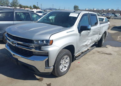 2020 Chevrolet Silverado 1500 2wd  Short Bed Lt, пошкодження: Лівий бік, Iaai лот 46046761, фото 2 з 18