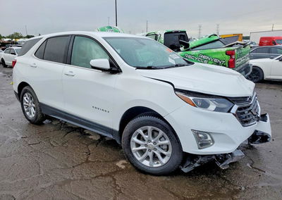 2019 Chevrolet Equinox Lt, daño Frontal, Copart lote 68976426, foto 4 de 13