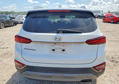 2020 Hyundai Santa Fe Limited, daño Frontal, Copart lote 65375986, foto 6 de 15