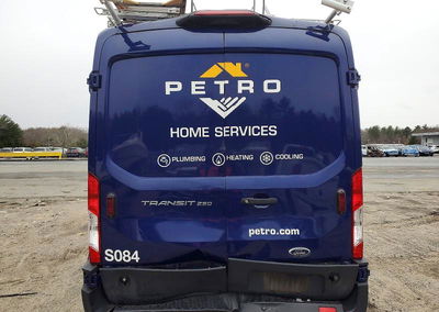 2019 Ford Transit 250 Utility / Service Van, daño Trasero, Copart lote 46105056, foto 10 de 13