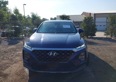 2019 Hyundai Santa Fe Sel, daño Lateral derecho, Iaai lote 46007300, foto 12 de 16