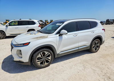 2019 Hyundai Santa Fe Ultimate 2.0t, uszkodzenie: Burn - Engine, Copart lot 61858836