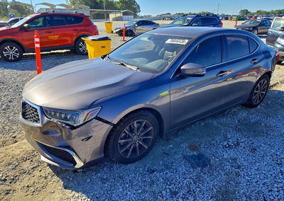 2020 Acura Tlx, Rear End damage, Copart lot 70846436