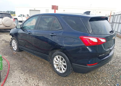 2020 Chevrolet Equinox Fwd Ls, Left Front damage, Iaai lot 45471187, photo 3 of 16