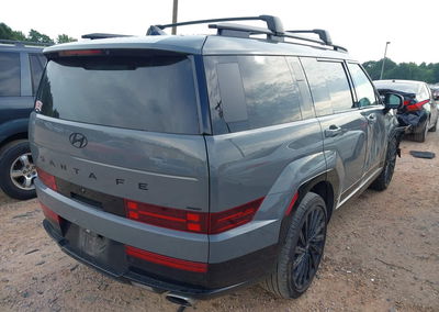 2025 Hyundai Santa Fe Calligraphy, daño Lateral derecho, Iaai lote 45922033, foto 4 de 16