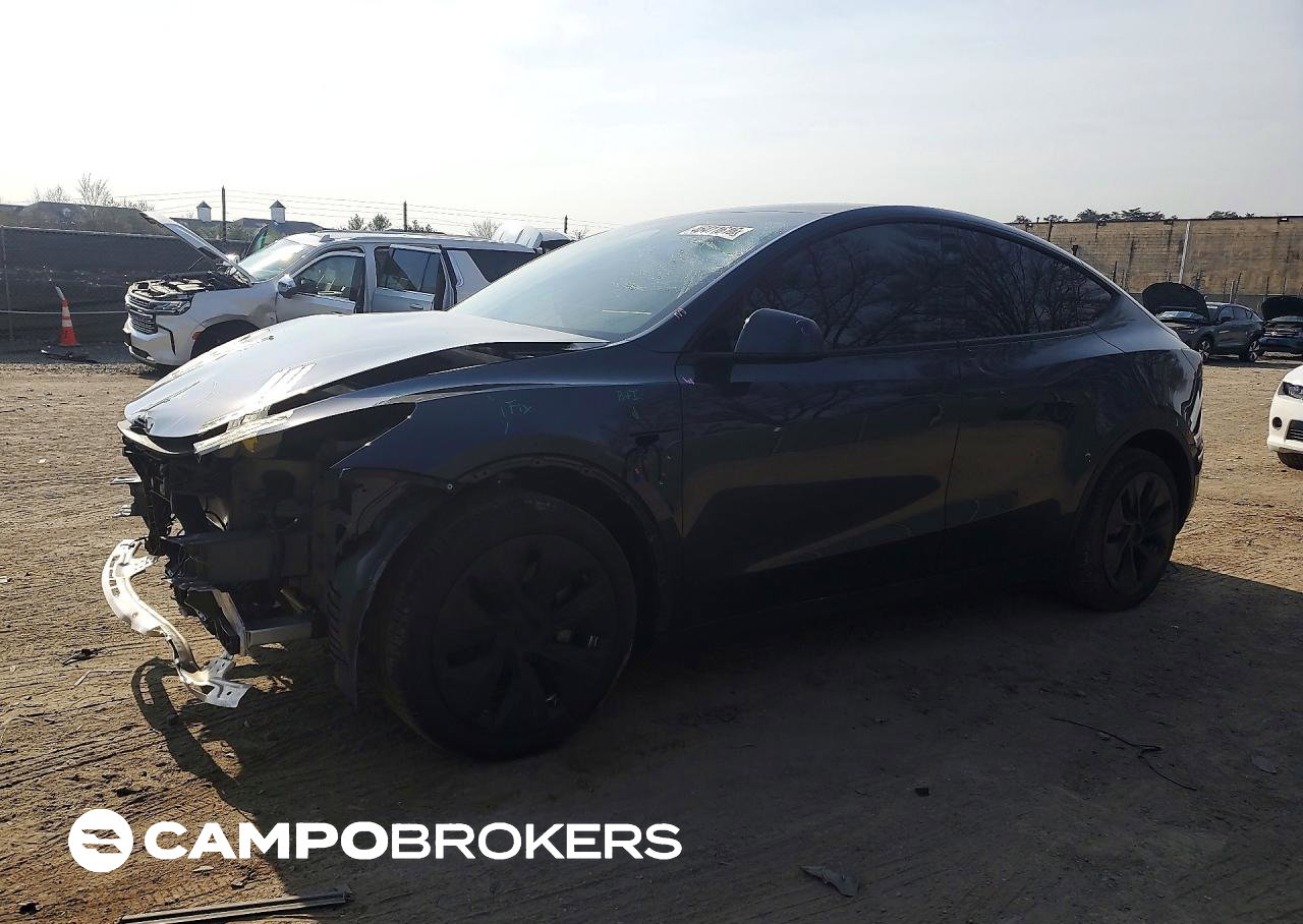 2024 Tesla Model Y, uszkodzenie: Przód, Copart lot 46411616