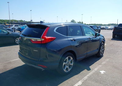 2019 Honda Cr-v Ex-l, daño Frontal, Iaai lote 45798264, foto 4 de 16