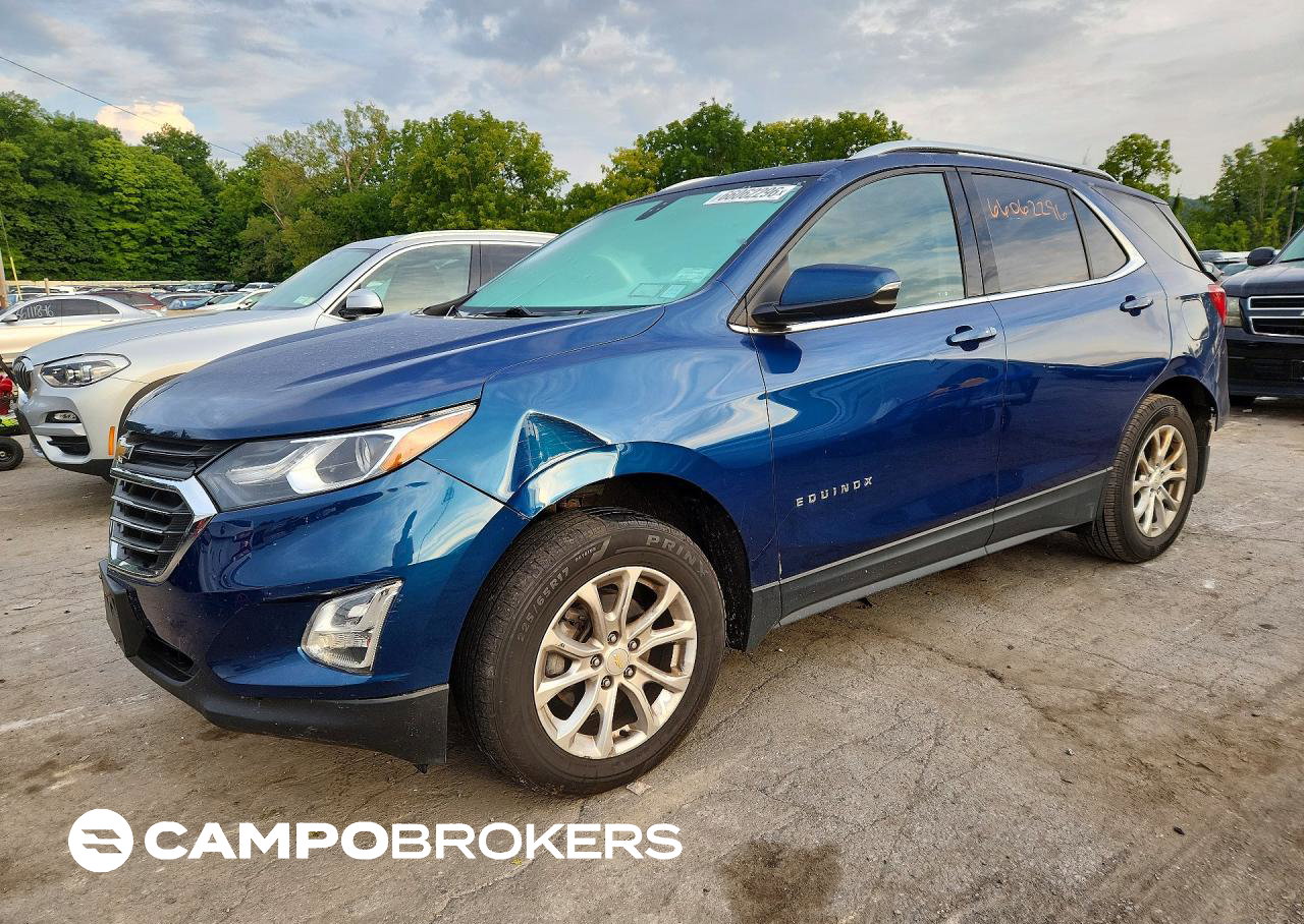 2019 Chevrolet Equinox Lt, uszkodzenie: Tył, Copart lot 66062296