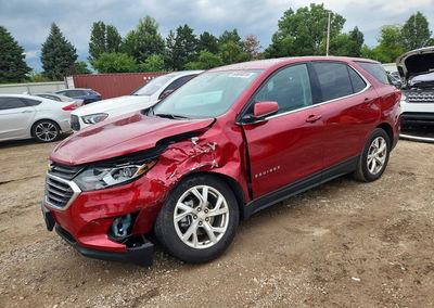 2019 Chevrolet Equinox Lt, пошкодження: Передня частина, Copart лот 64604016