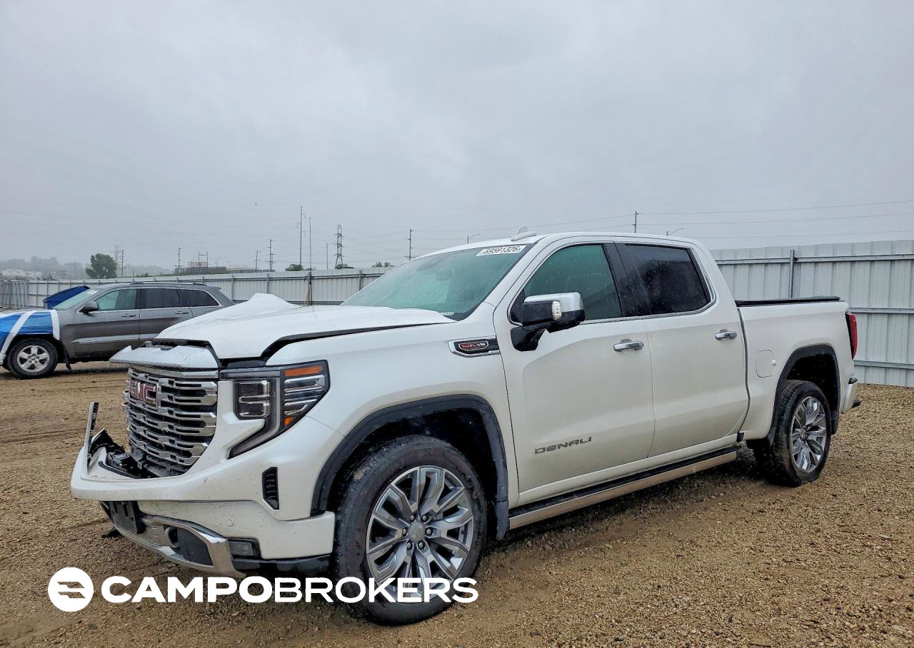 2024 Gmc Sierra Denali, daño Frontal, Copart lote 69591326