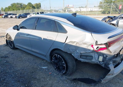 2022 Kia K5 Gt-line, Left Side damage, Iaai lot 46018718, photo 6 of 16