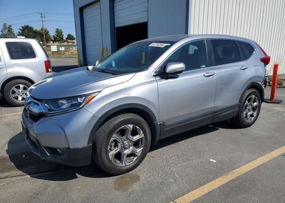 2019 Honda Cr-v Exl, Rear End damage, Copart lot 68750586