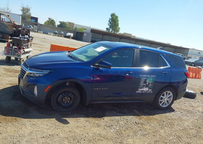 2022 Chevrolet Equinox Fwd Lt, пошкодження: Правий перед, Iaai лот 46223918, фото 14 з 16
