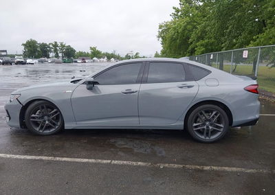 2025 Acura Tlx A-spec Package, daño Frontal derecho, Iaai lote 45525396, foto 14 de 16