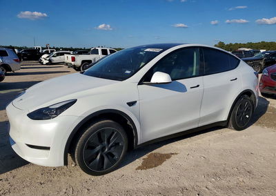 2025 Tesla Model Y, daño Frontal, Copart lote 72180406