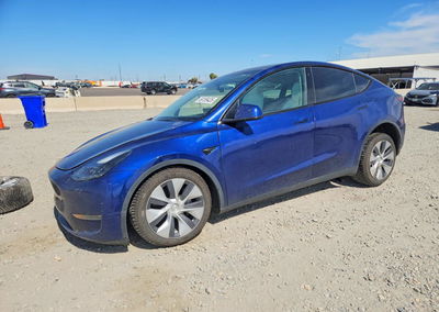 2023 Tesla Model Y, daño Lateral, Copart lote 69189426